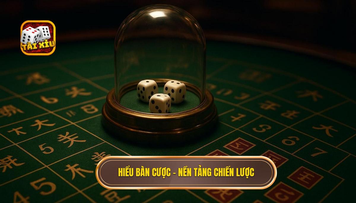 Hướng Dẫn Chi Tiết A-Z Về Cách Đặt Cược và Tính Tiền Trong Tài Xỉu (Sic Bo) 1 Phần 1_ Hiểu Rõ Bàn Cược – Nền Tảng Của Mọi Chiến Lược