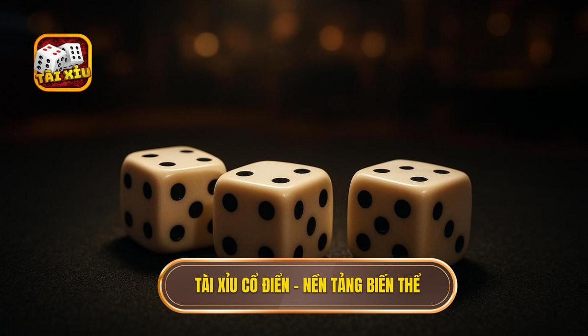 Khám Phá Sâu Sắc Các Biến Thể Của Tài Xỉu: Từ Cổ Điển Đến Hiện Đại 1 Phần 1_ Tài Xỉu Cổ Điển (Classic Sic Bo) – Nền Tảng của Mọi Biến Thể